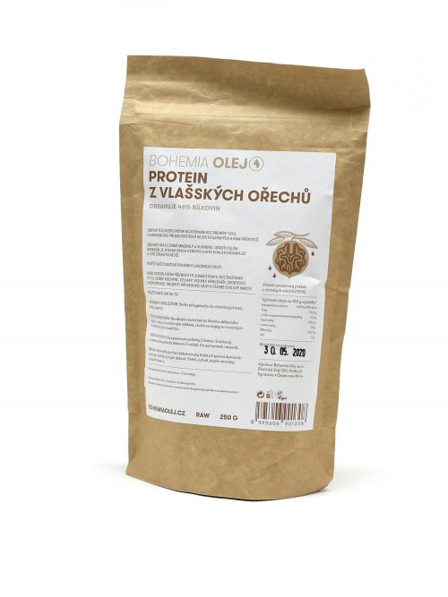 VÝPRODEJ! Bohemia Olej RAW Protein 250g Z vlašských ořechů - 1
