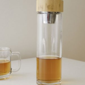 Kikkerland Zenová láhev na čaj se sítkem - 2