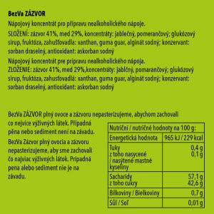 BezVa Zázvor 1000 ml - 2