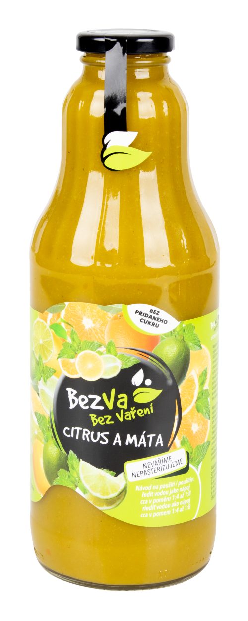BezVa Citrus a Máta 1000 ml - 1